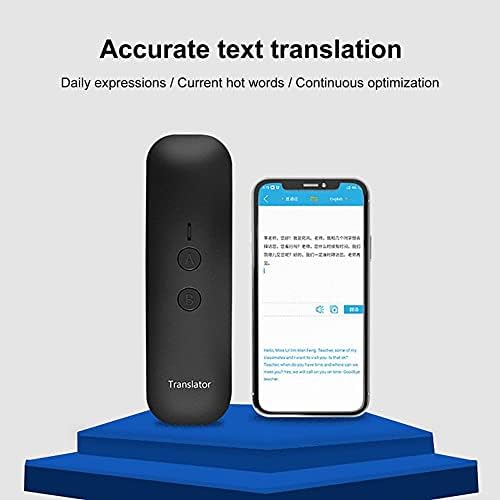 Conexão rápida e grossa de 5.0 conexão rápida mini portátil Voz Multi-Language Translator para reunião de negócios