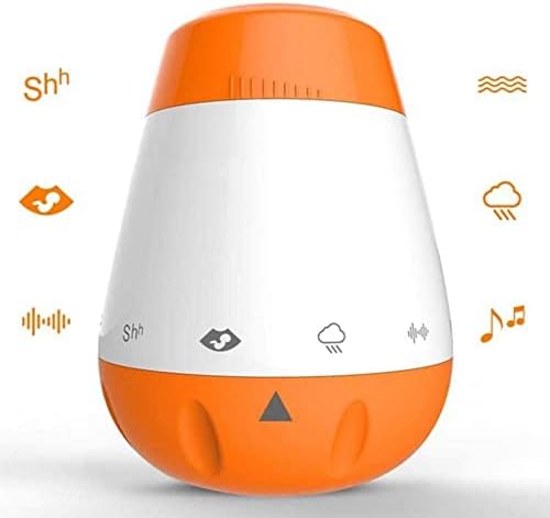 Feilx portátil Máquina de ruído branco, máquina de sono de ruído branco recarregável USB, relaxamento, relaxamento, emoção