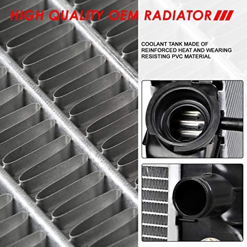 DPI 1531 Style Factory Radiator de resfriamento de 1 linha compatível com Chevy GMC S10 Sonoma Hombre 2.2L em 94-03, núcleo