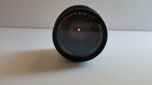 Minolta MD Rokkor-X 1: 1,7 F = Lente de 50 mm