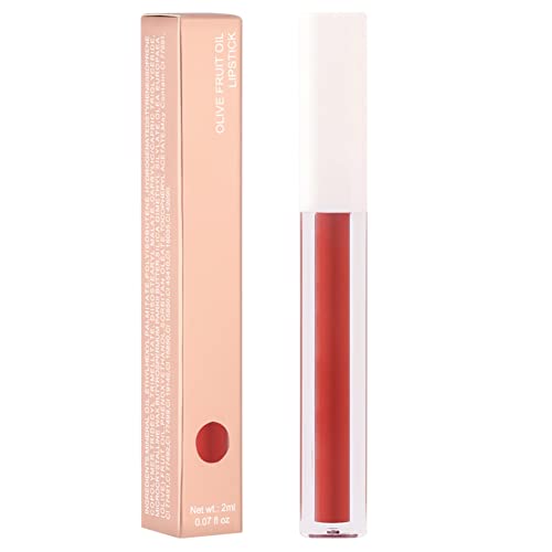 Lipstick Olive Shine hidratante hidratante sem maquiagem lábio de palito Durando o batom portátil à prova d'água para meninas e senhoras Lift Gloss