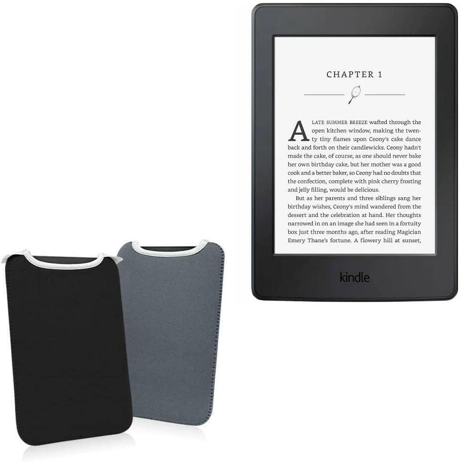 Caixa de ondas de caixa para Kindle Paperwhite - Suviefut, Soft Slim Neoprene bolsa de proteção Tampa de caixa de proteção