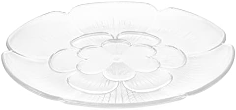 Alipis 3pcs Refrescos de café armazenamento Tea Picnic Glass Floral CM Candy Snacks Flowerbettop Favor Fross