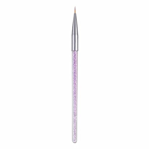 Desenho de lápis de unha desenho de linha de tinta de pintura de cristal com caneta e caneta de unha fácil de usar bonecas de unhas