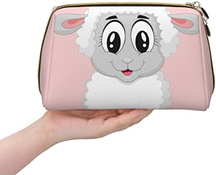 Ognot Lamb Impresso Big Travel Makeup Bag para bolsa, bolsa de higiene pessoal portátil para mulheres Organizador de armazenamento diário de meninas