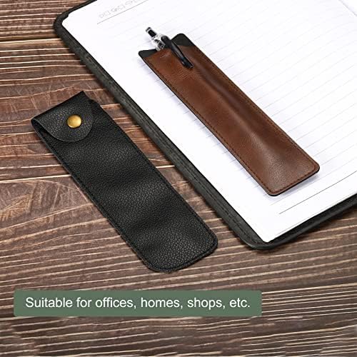 Yokive 2 PCS Pocket Pen Ports, Lápis Protetor com uma abertura inclinada | Canetas de armazenamento, ótimo para escritório,
