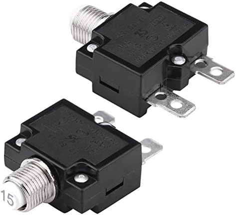 Redefinir interruptor térmico, série L2 125-250V AC 50V DC Press botão Redefinir o disjuntor do circuito