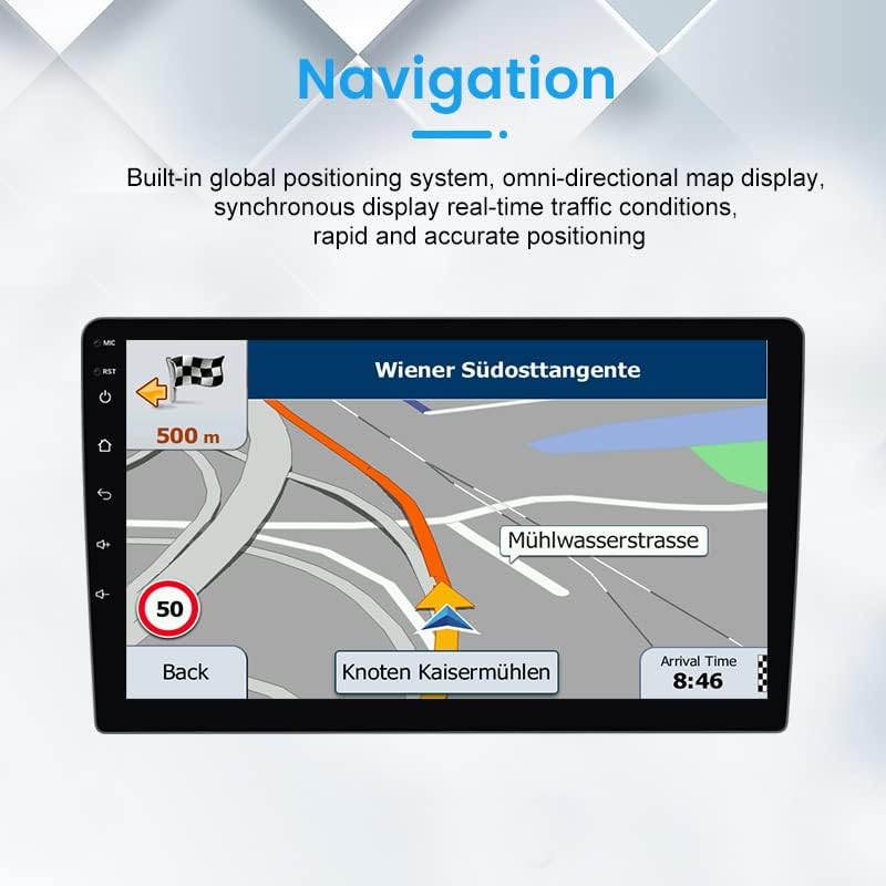 Android 10 estéreo de rádio para Toyota Prius Plus V Alpha 2012-, Biorunn 9 polegadas Octa Core Car GPS Navi Wireless CarPlay Android Unidade de cabeça de toque IPS IPS FM AM RDS DSP, 4 GB RAM 64 GB ROM