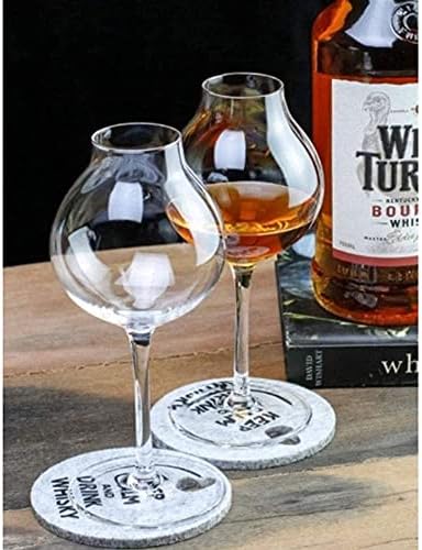 Whisky Decantador Whisky Decanter Wine Decanter Whisky Crystal Goblet Cup, Bartender Glass X2 Decanters de licor