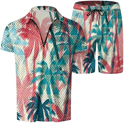 Mens Summer Tracksuits Define morras de lapela esticadas para homens para homens engraçados 3D Print V Camisetas de pólo