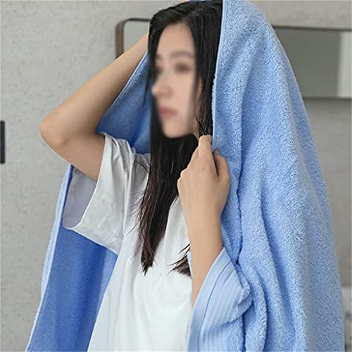 Yfqhdd algodão puro absorvente toalha de banho Homens e mulheres verão de verão e secagem rápida para adulto toalha