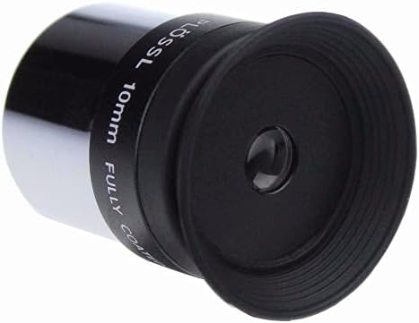 Miniastro 1,25 polegadas PLOSSL Telescópio ocular 10 mm, lente de telescópio óptico totalmente revestido, construção