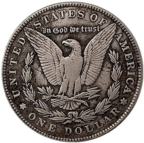 Desafio Coin 1896 Skull Coin Coin relevo Copper antigo prata velha moeda comemorativa Coin cobre de moeda e prata Medalha CopySouvenir