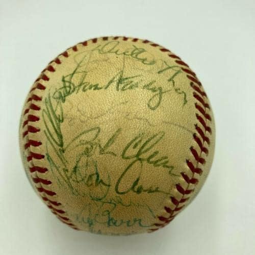 Nolan Ryan 1979 A equipe da California Angels assinou o beisebol da Liga Americana - beisebol autografado