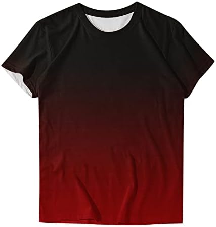 Camiseta do outono de verão 2023 Roupas Trendy Manga curta Crew Crew pescoço Bruque gráfico de camiseta superior para