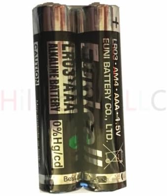 Hillflower 80 peças AAA LR3 LR03 AM4 MN2400 BULK 0% Hg 1,5V Ultra Power alcalina de longa duração Bateria
