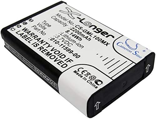 Bateria de substituição de 2200mAh de Cameron Sino para Garmin e1gr, e1grvirbelite, E2GR, E2grvirbelite, Virb, Virb Elite,