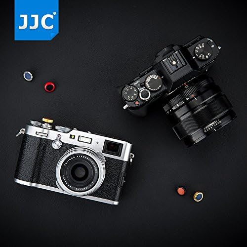 JJC Soft Camera Button Liberação do botão Fujifilm Fuji X-T30 II X-T30II X-T20 X-T10 X-E4 Xe4 X-T4 X-T3 X-T2 X-Pro3 X-Pro2 X100v