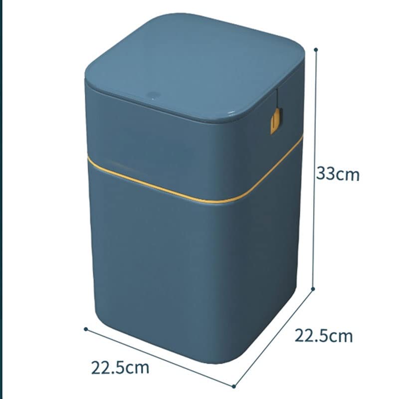 Douba Trash pode estilizar a prensa de vedação para o banheiro da cozinha, armazenamento de armazenamento de balde de poeira acessórios com lixo de tampa