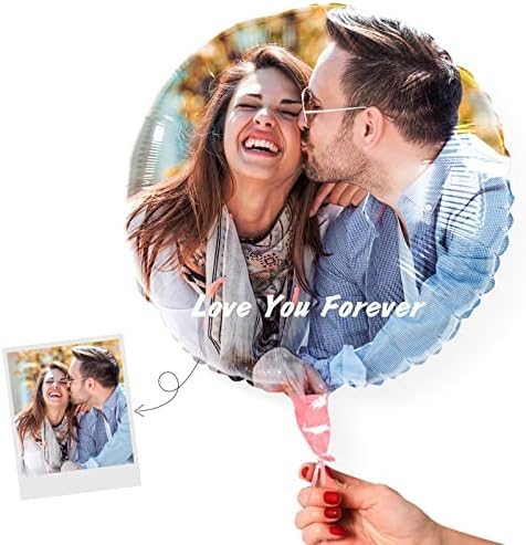 Balões personalizados foto de festa impressa em balões de imagem personalizados com nomes de texto de logotipo balões Balloons de chuveiro de casamento de casamento 3picks