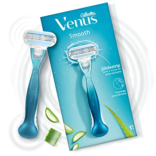 Gillette Venus original feminina feminina 1 alça de barbear e 1 cartucho, 1.000 contagem