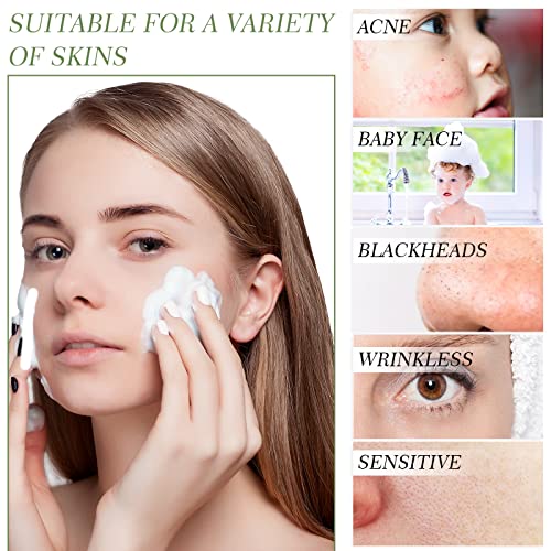 150 peças esponjas faciais compactadas esponjas de face natural esponjas compactadas para limpeza facial esfoliante