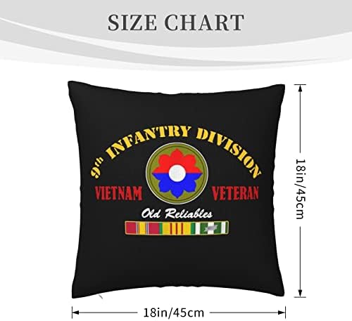 BBQT 9ª Divisão de Infantaria do Vietnã Pillow Inserções