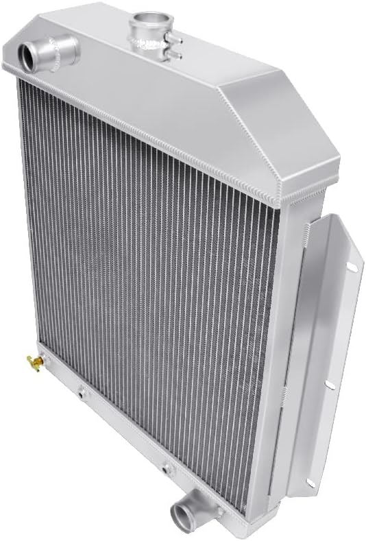 Novo radiador de alumínio Frostbite, 4 fila, estilo de fluxo de baixo, espessura do núcleo de 2,76 , compatível com