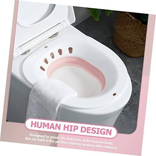 Kisangel banheiro grávida banheiro perineal sitz Flusher com calma acalma para hemorróidas pós -parto hemorróidas