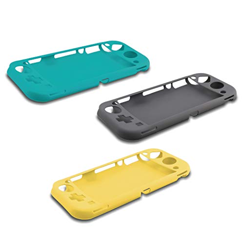 Capa de silicone nyko multi -pak - 3 várias tampas de proteção macia de cores com aderência texturizada para nintendo switch