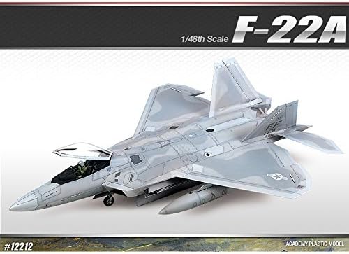 Modelos da Academia 12212 Kit de Modelo de Plástico 1/48 Lockheed Martin F-22a Raptor