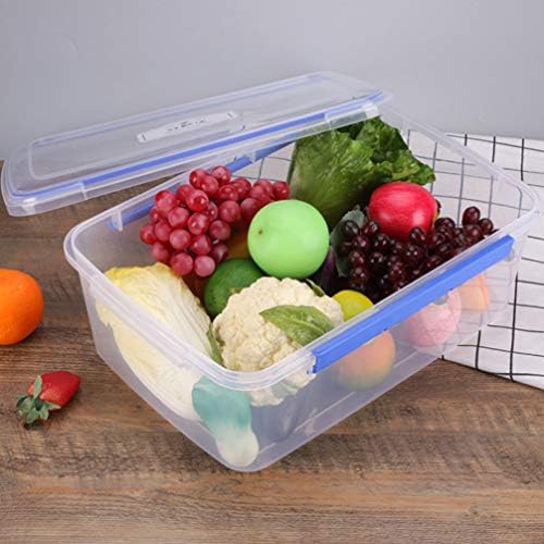 10L Recipientes de armazenamento de alimentos de plástico com tampas Preparar o almoço Bento Caixas de bento de microondas Flidel