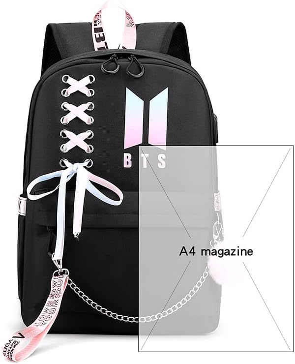 Nniversar Girls Backpack leve Coreano