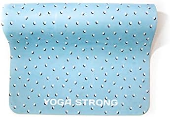 Mat de ioga não deslizante para mulheres e homens | Tapetes de exercícios ecológicos feitos com borracha natural | Conforto