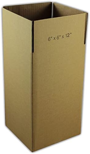 35 ECOswift 6x6x12 Caixas de embalagem de papelão corrugadas Mailando caixas de remessa movendo caixas 6 x 6 x 12 polegadas