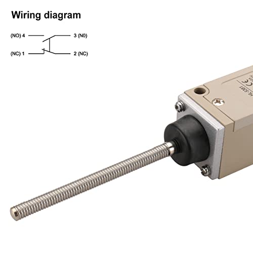 Interruptor de limite Baomain HL-5381 Atuador de mola da bobina Momento 380V 10A