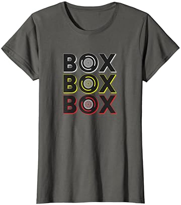Fórmula Racing Car Box Box Box Radio Chamada para pit box camiseta