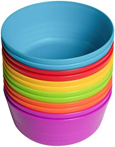 Klickpick Home Conjunto de 12 crianças lanche colorido