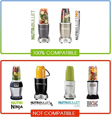 Peças de reposição de nutrifullet de 2 pacotes Extrator Fits Nutribullet 600W Pro 900W Blender