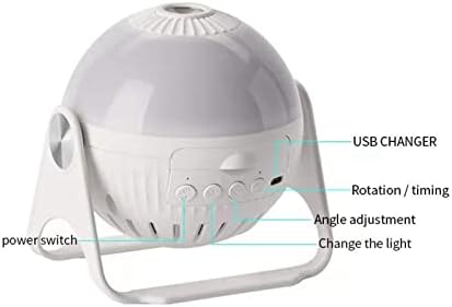 Projetor do planetário Rotativo Projector de projetor de planetário focalizado projetor de teto em estrela para bebês teto de