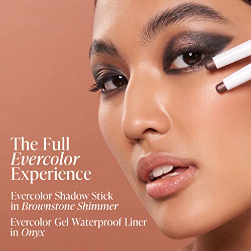 Mally Beauty Evercolor gel Impermeável Eyeliner - Sterling - Fórmula de gel à prova de manchas duradouras e duradouras - Liner de olho retrátil