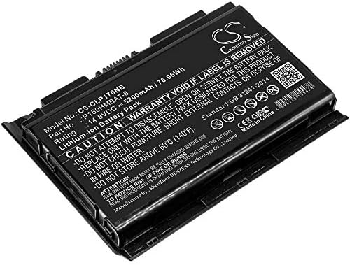 Substituição da bateria para Hasee K670E K670E-I7 D1