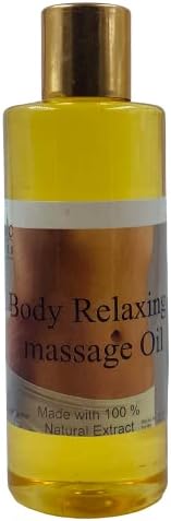 Organic Greens Body Relaxing & Stress Control Massage Oil 200 ml