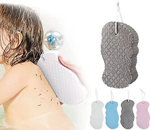 Esponja de banho esfoliante super macia, 2023 Upgrade Ultra Bath Body Body Sponge, reutilizável Magic Spa Scrub Dead Skin