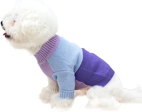 Camisola de cachorro Kayto, malha térmica de manga comprida, roupas de inverno para cães para cães pequenos menino menina, casaco