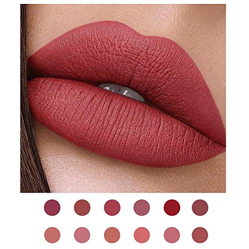 Weershun 1pcs de alta qualidade maquiagem labial fost líquido batom líquido não festivo não-fading lip gloss natural maquiagem