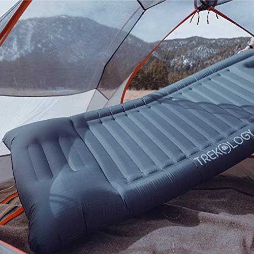 Trekology Sleeping Pad para acampar, Ul140 Ultralight mochila tapetes para adultos explodir tapetes de acampamento para