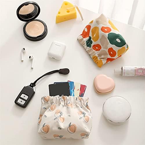 Zwelry Mini Bolsa de moeda portátil portátil - Saco de cosméticos à prova d'água portátil, bolsa de maquiagem cosmética