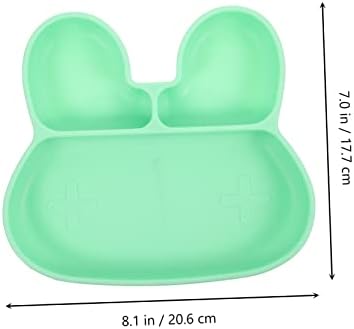 Placas de sucção de silicone para crianças 1pc para crianças de silicone Placas de bebê Placas de crianças Crianças