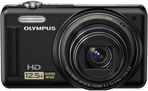 Olympus VR-320 Câmera digital de 14 MP com zoom óptico de 12,5x e LCD de 3